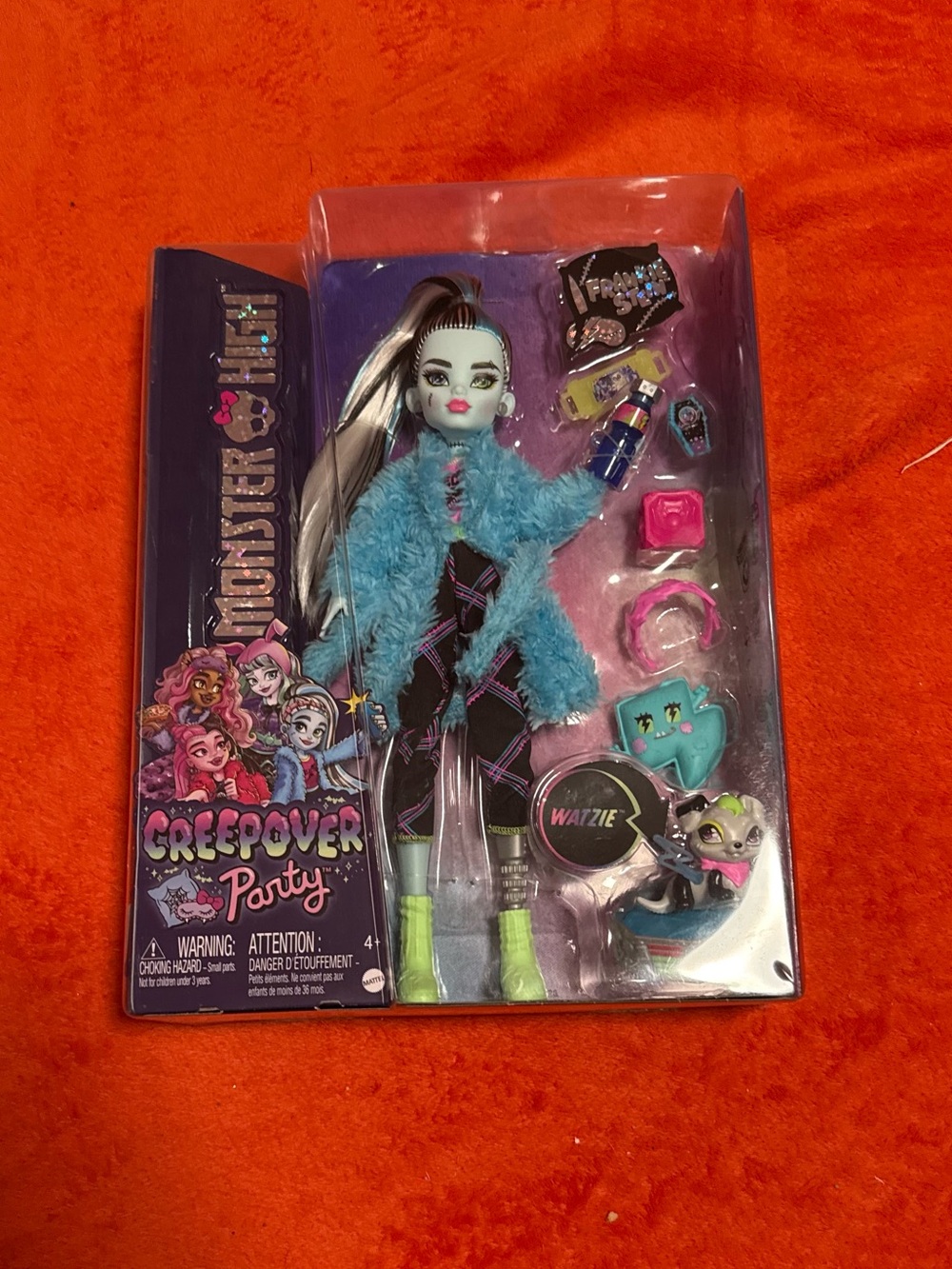 MonsterHigh Creepover party Frankie Stein